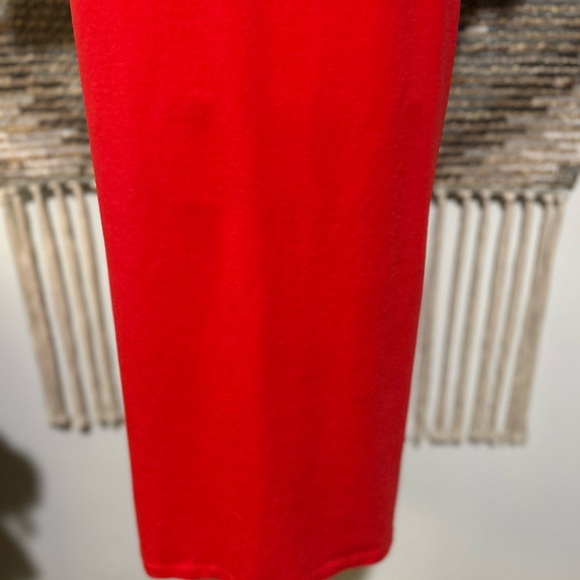 Tommy Hilfiger Red T-Shirt Dress - Picture 7 of 7